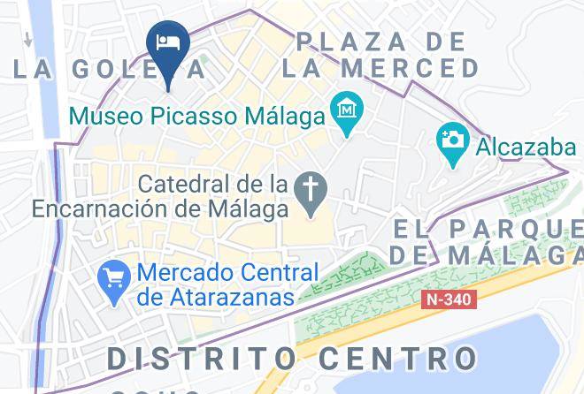 Malaga - Madeinterranea Suites Maps