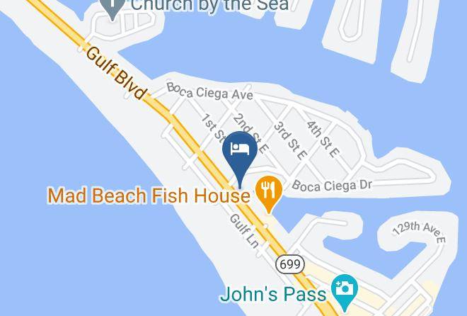 Madeira Bay Resort Map