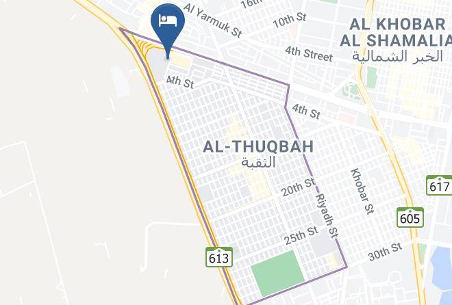 Al Khobar - Madeira Hotel Maps