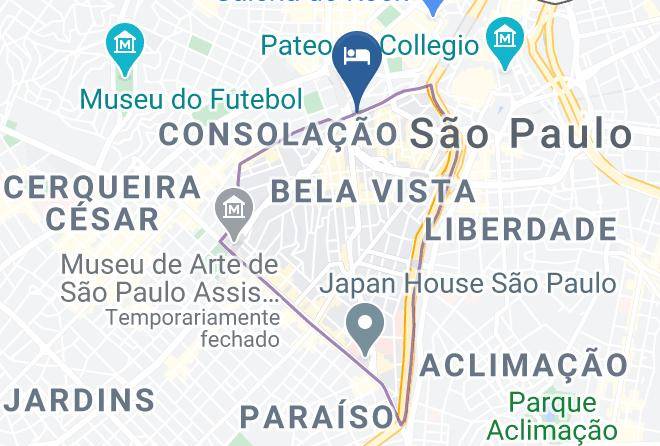 Sao Paulo Republica - Madeira Palace Hotel Maps