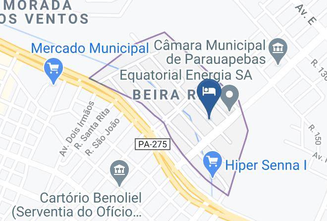 Madeiras Hotel Map