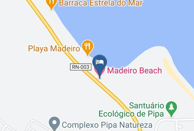 Tibau Do Sul - Madeiro Beach Hotel Maps
