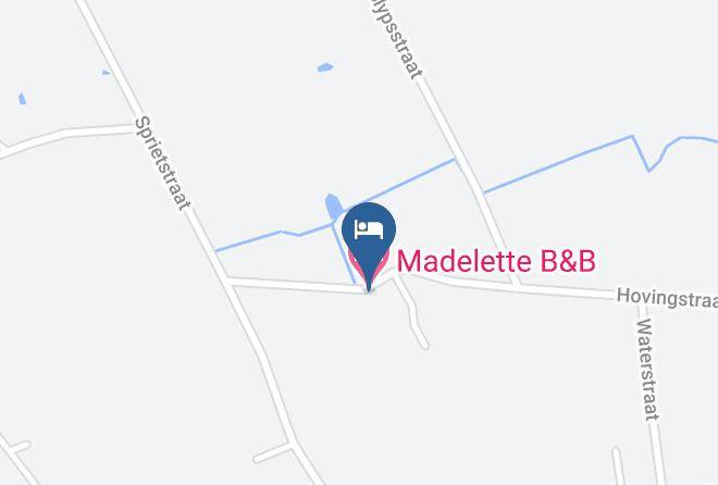 West Flanders - Madelette B&b Maps