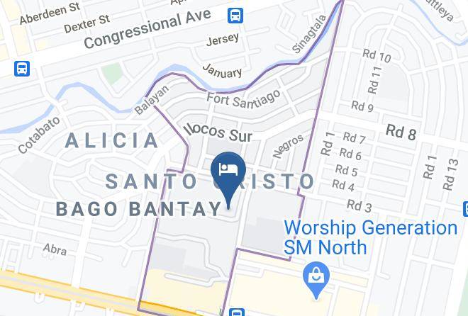 Metro Manila - Mademoiselle Condotel Maps