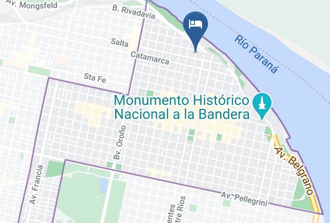 Rosario - Madera Suite Alquiler Temporario Maps