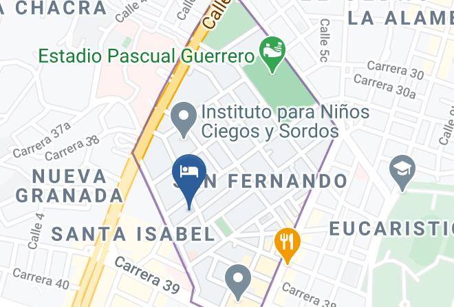 Cali - Maderos Hotel Maps
