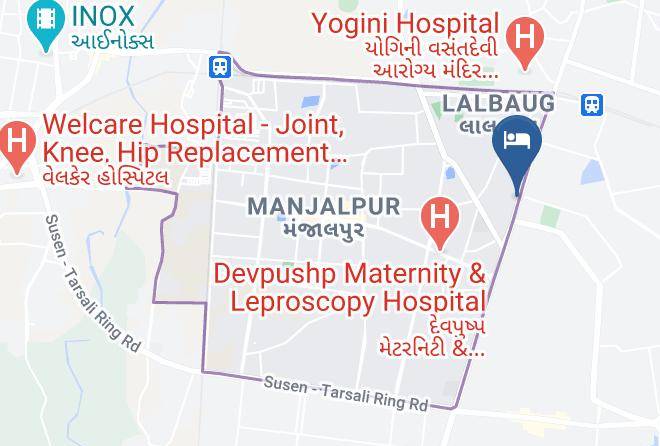 Vadodara - Madhav Bagh Royal Heritage Stay Maps