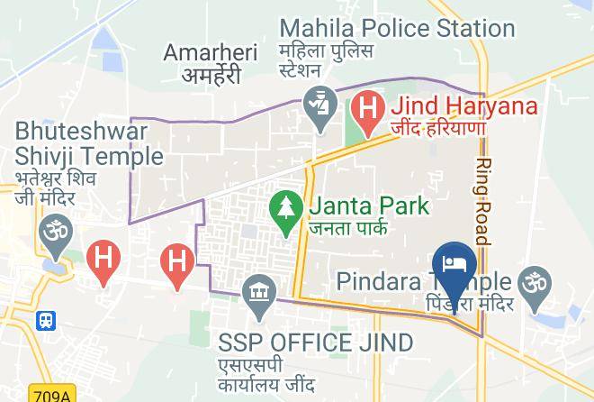 Jind - Madhur Hotel Maps