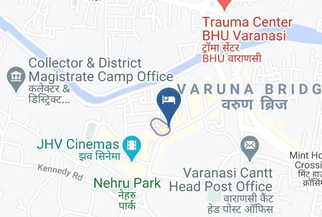 Varanasi - Madin Hotel Maps