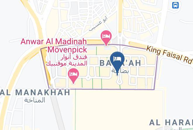 Medina - Madinah Hilton Maps