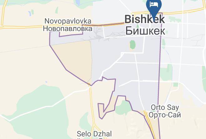 Bishkek - Madison Ave Hotel Bishkek Maps