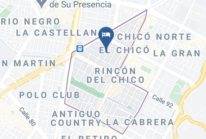Bogota - Madisson Inn Hotel & Luxury Suites Maps