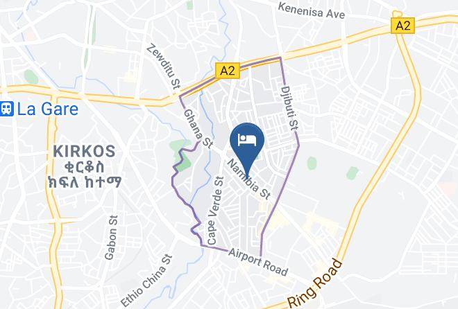 Addis Ababa - Mado Hotel Maps