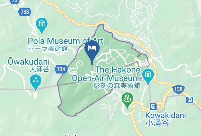 Hakone Townashigarashimo District - Madoka No Mori Maps