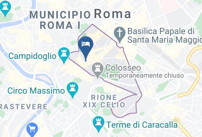 Madonna De' Monti Suites Daplace Collection Map