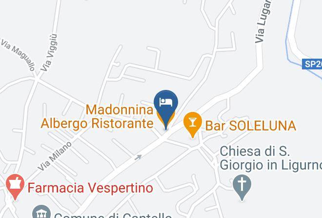 Varese - Madonnina Albergo Ristorante Maps