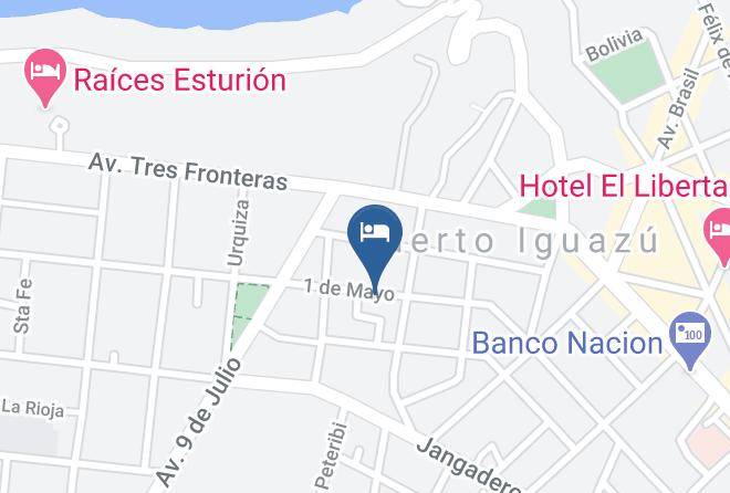 Puerto Esperanza - Madre Selva Iguazu Maps