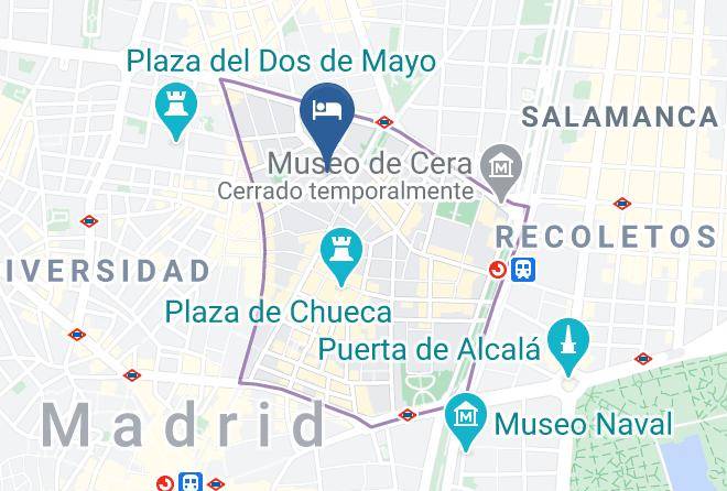 Madrid - Madrid Suites San Mateo Maps