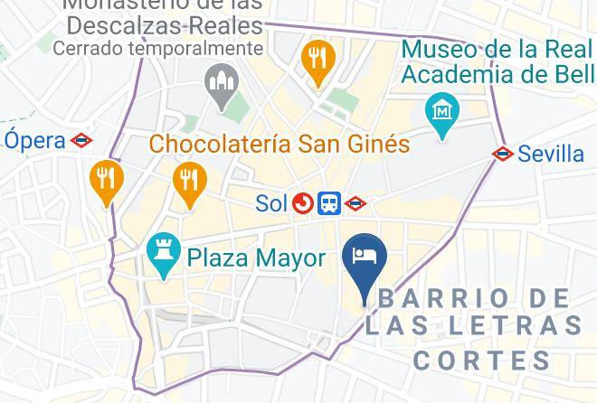 Madrid - Madrid Suites Sol Maps
