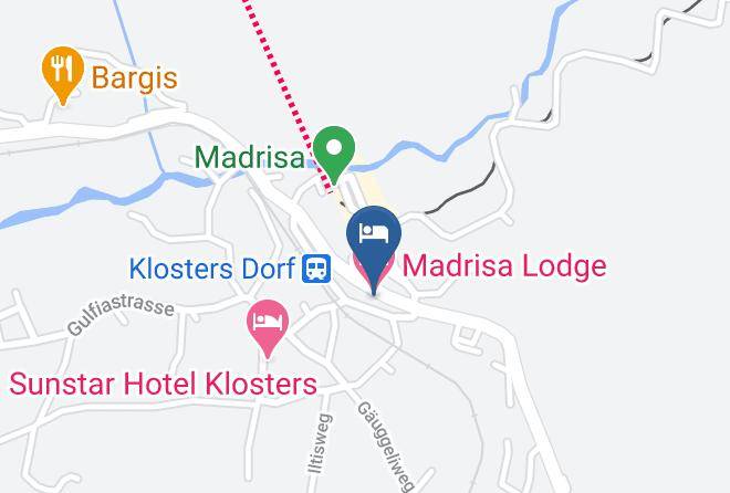 Prattigau Davos - Madrisa Lodge Maps