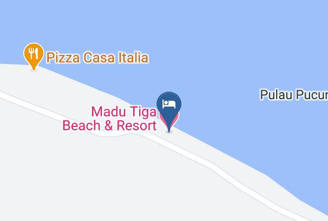 Madu Tiga Beach & Resort Map
