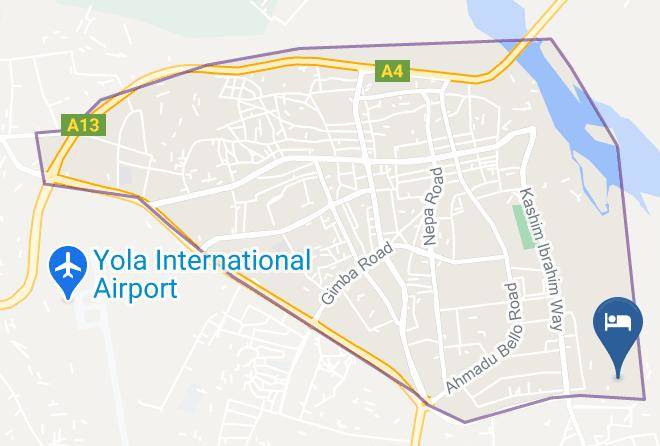Yola - Madugu Rockview Hotels Maps