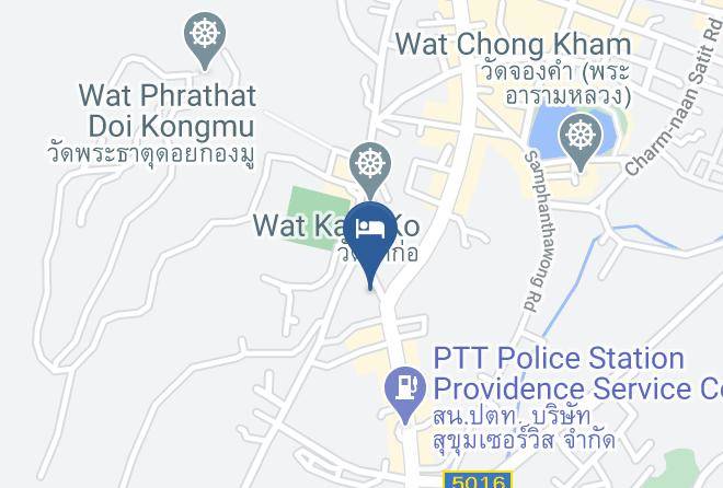 Amphoe Mueang Mae Hong Son - Mae Hong Son Hill Resort Maps