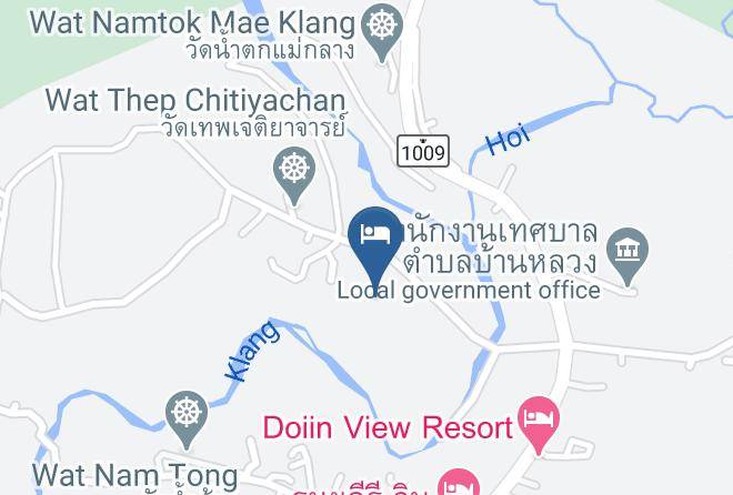 Amphoe Chom Thong - Mae Klang Banyen Hill Maps