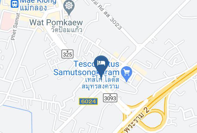 Amphoe Mueang Samut Songkhram - Mae Klong Hotel Maps