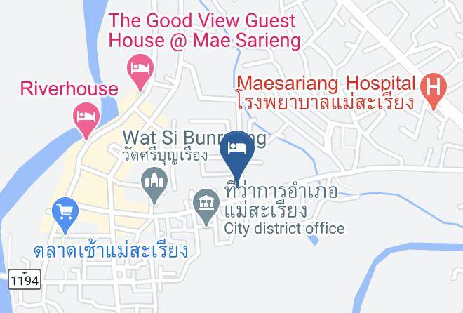 Amphoe Mae Sariang - Mae Loe Gyi Mae Sariang Maps