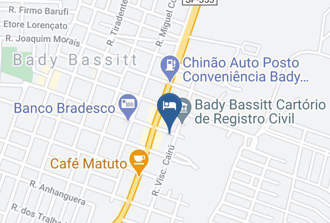 Bady Bassitt - Mae Rainha Hotel E Restaurante Maps