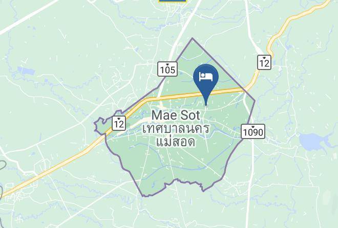 Amphoe Mae Sot - Mae Sot City Hills Hotel & Resort Maps