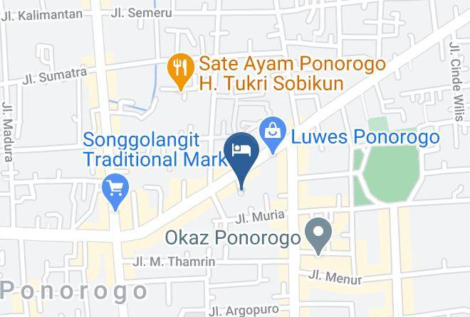 Ponorogo Regency - Maesa Hotel Ponorogo Maps