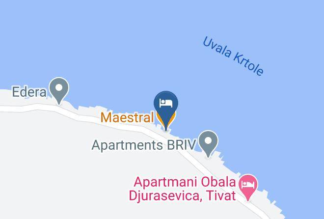 Tivat - Maestral Maps