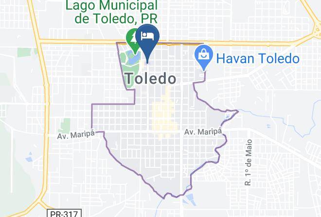 Toledo - Maestro Executive Hotel Maps