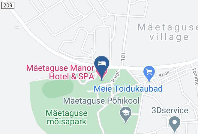 Alutaguse Vald - Maetaguse Manor Hotel & Spa Maps