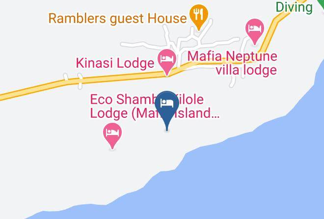 Mafia - Mafia Beach Bungalows Maps