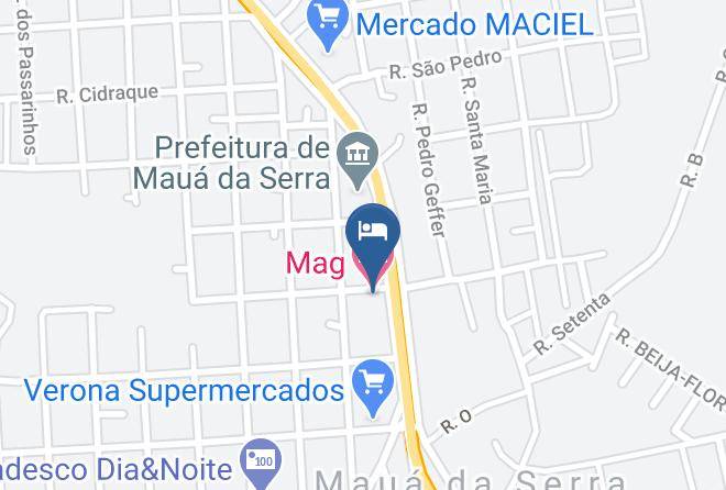 Maua Da Serra - Mag Hotel Maps