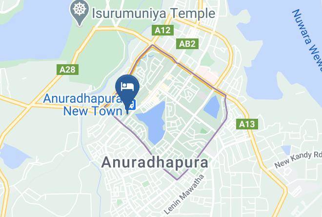 Anuradhapura - Maga Piyasa Holiday Resort Maps
