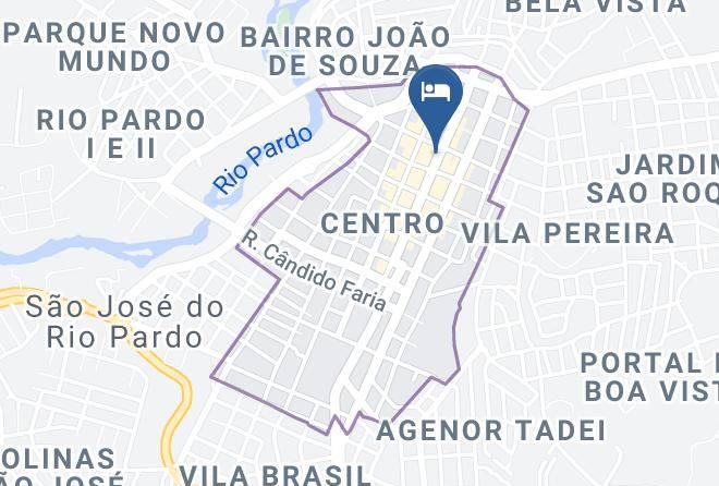 Sao Jose Do Rio Pardo - Maga Plaza Hotel Maps