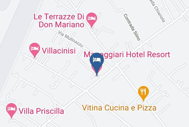 Palermo - Magaggiari Hotel Resort Maps