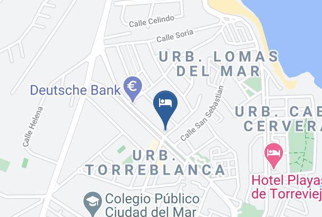 Alicante - Magani Restaurante Torrevieja Maps