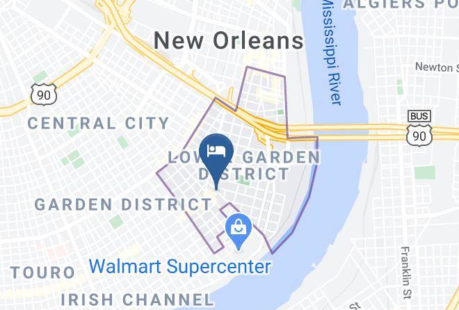 Orleans Par - Magazine Mansion Maps