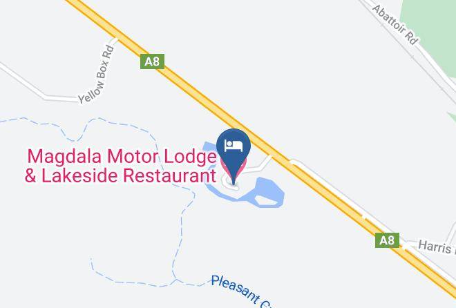 Northern Grampians - Magdala Motor Lodge & Lakeside Restaurant Maps