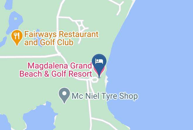 Magdalena Grand Beach & Golf Resort Map