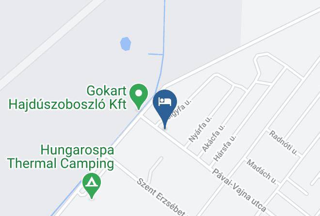 Hajduszoboszlo - Magdalena Hotel Maps