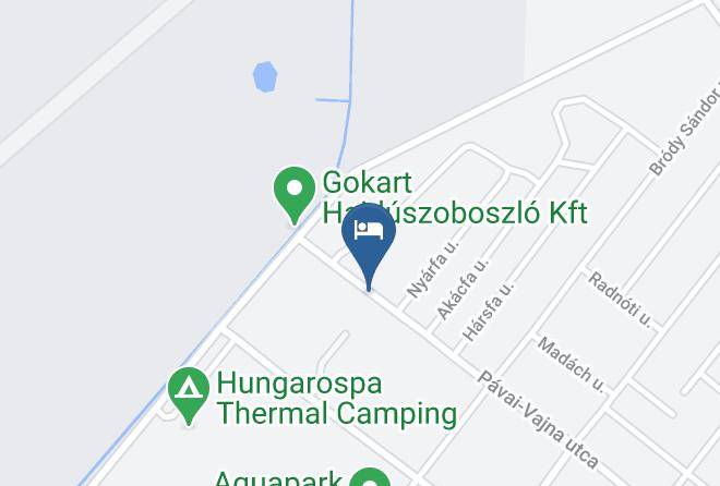 Hajduszoboszlo - Magdalena Vendeghaz Maps