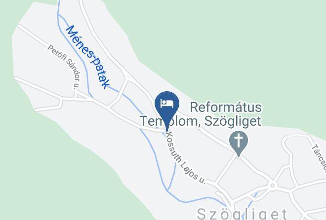Szogliget - Magdolna Haz Maps