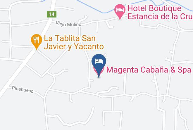 San Javier Department - Magenta Cabana & Spa Maps