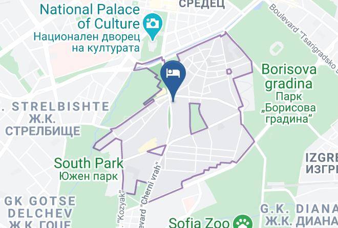 Sofia - Magic Castle Hotel Maps